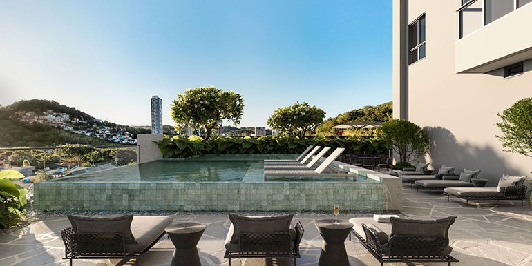 Paisagem 6 do Edifício Positano localizado na Praia Brava, Itajaí