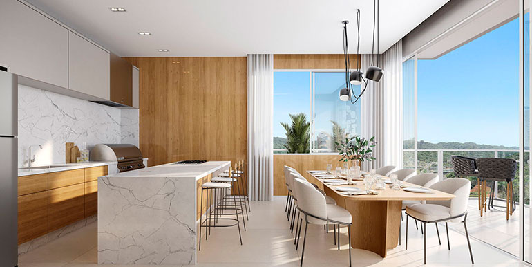 Vistalização 14 do Edifício Salt na Praia Brava, Itajaí