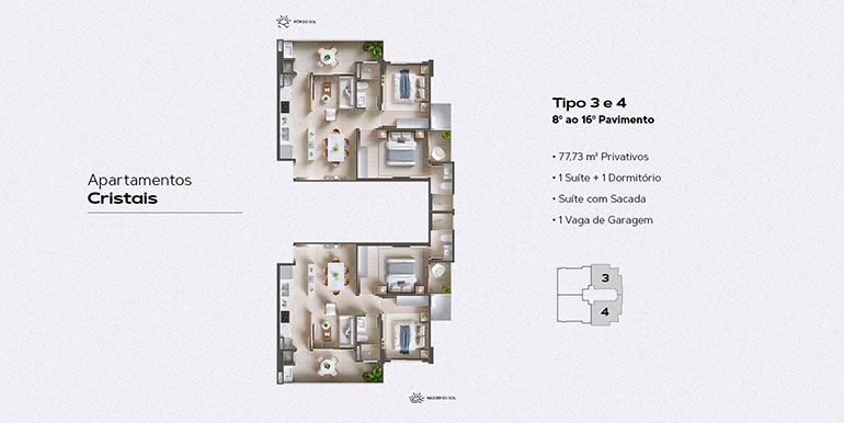 Painel 19 do empreendimento