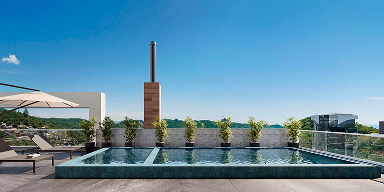 Cenário 9 do Edifício Salt localizado na Praia Brava, Itajaí
