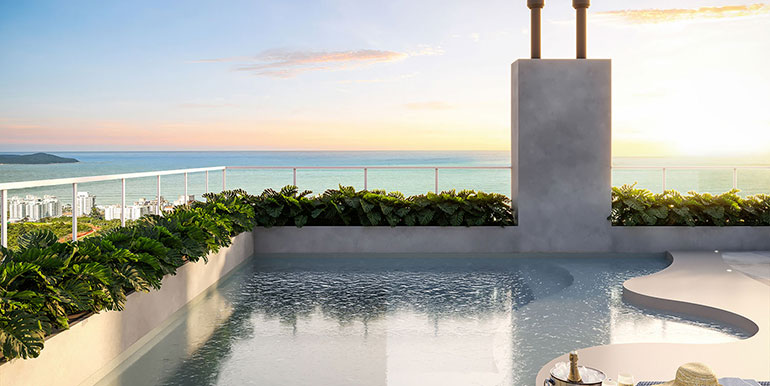 Paisagem 6 do Edifício Venice localizado na Praia Brava, Itajaí