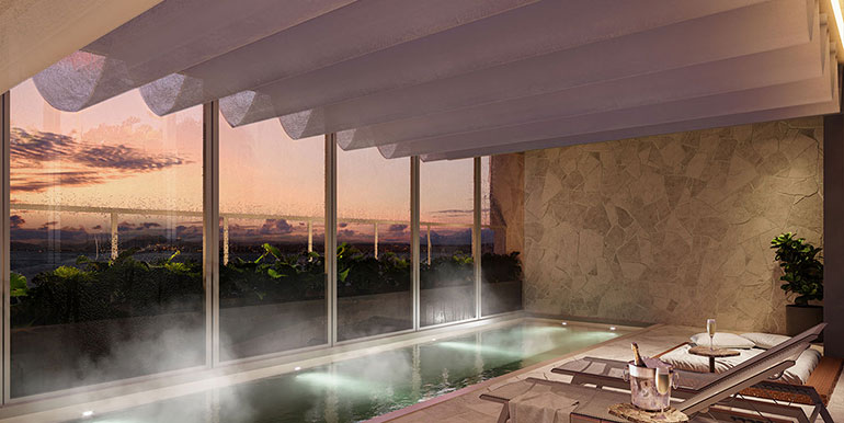 Cenário 9 do Edifício Venice localizado na Praia Brava, Itajaí