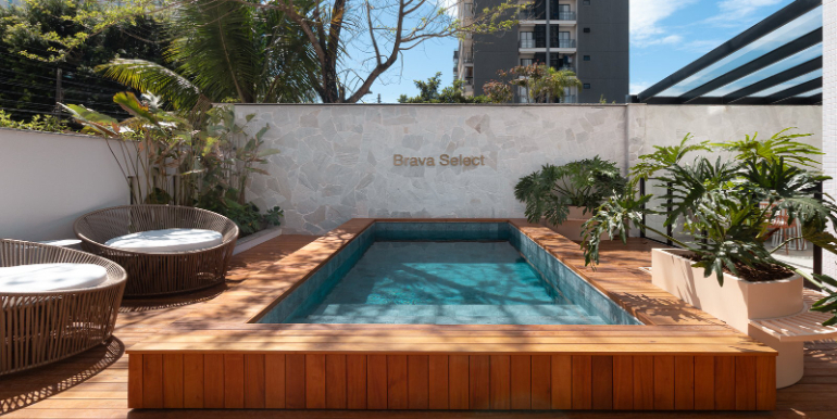Vista 4 do Ed. Brava Select situado na Praia Brava, Itajaí