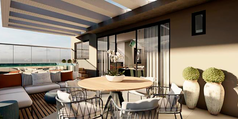 Paisagem 6 do Edifício Brava Select localizado na Praia Brava, Itajaí