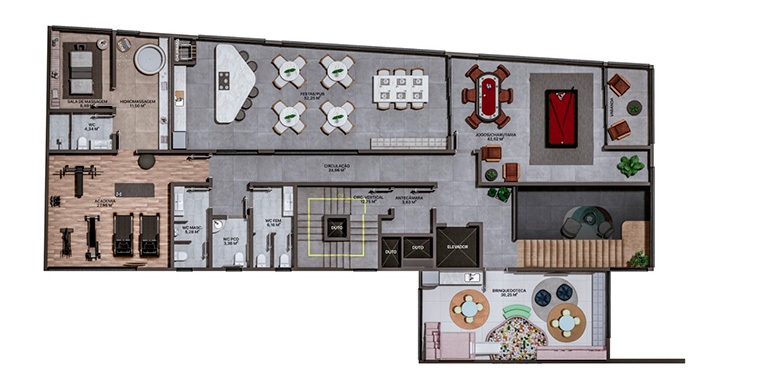Quadro 13 do empreendimento