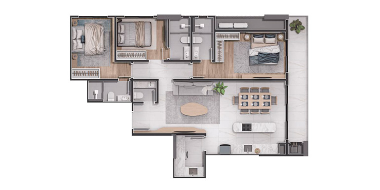 Quadro 13 do empreendimento