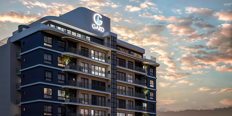 Vista 4 do Ed. Coastline situado na Praia Brava, Itajaí