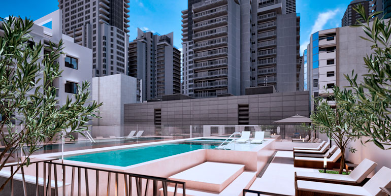 Panorama 8 do Ed. Harmonie situado em BC