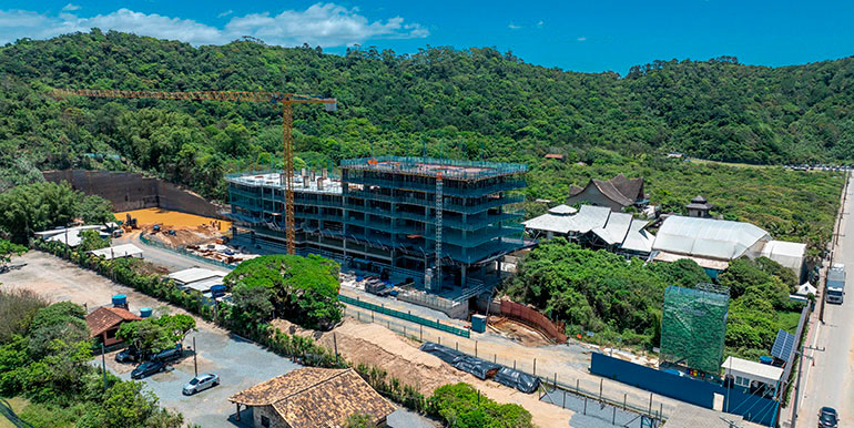 Vista 4 do Ed. Scenarium situado na Praia Brava, Itajaí