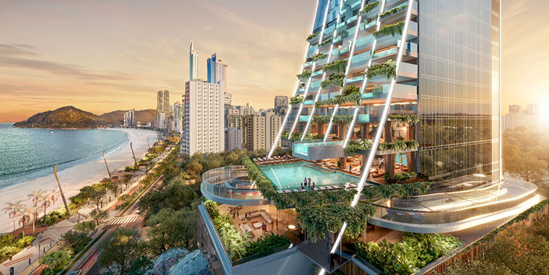 Retrato 3 do Edifício Senna Tower localizado em Balneário Camboriú