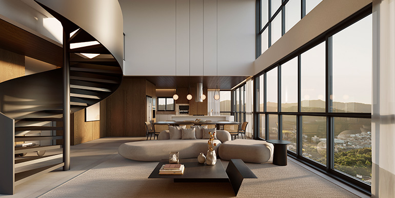 Visual 12 do Ed. Toscano Residenze situado em BC