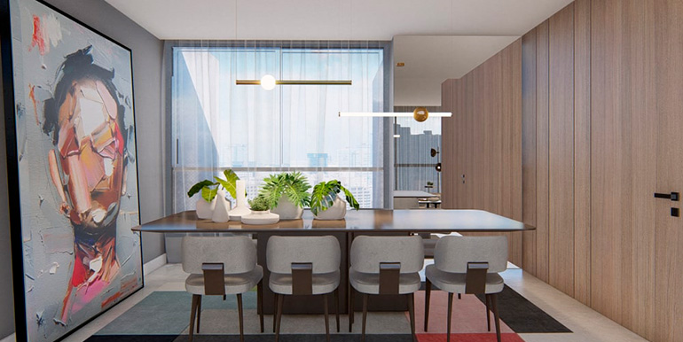 Cenário 9 do Edifício Ammirevole localizado em Balneário Camboriú