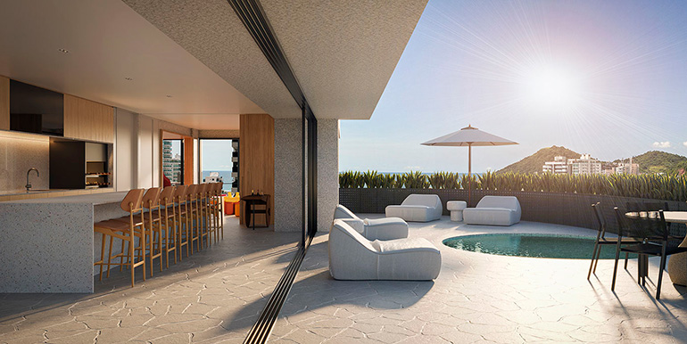 Gravura 11 do Edifício Aria - Praia Brava, Itajaí