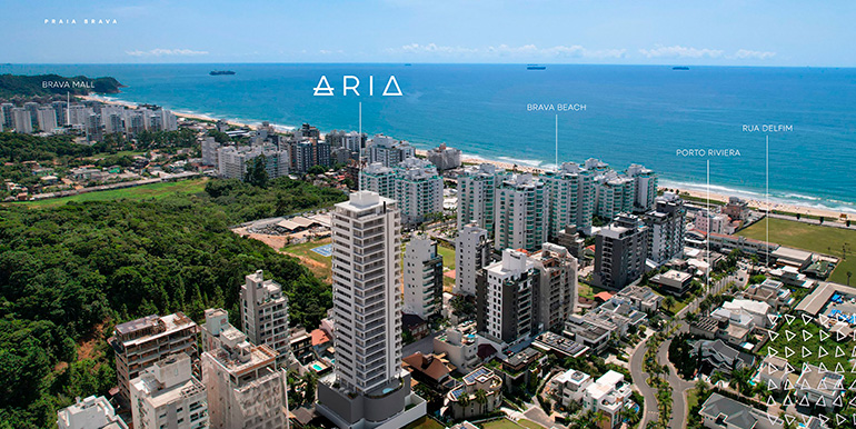Retrato 3 do Edifício Aria localizado na Praia Brava, Itajaí