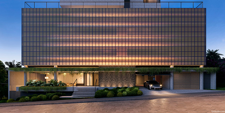 Vista 4 do Ed. Aria situado na Praia Brava, Itajaí