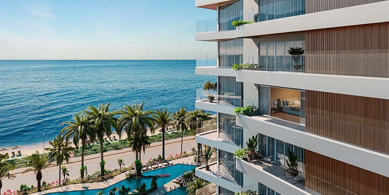 Vista 4 do Brava Beach Internacional – Reserva Recife situado na Praia Brava, Itajaí