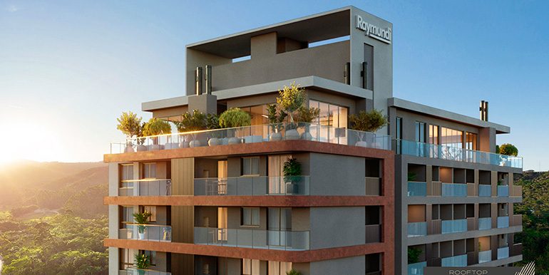 Silhueta 18 do Edifício Brava Living localizado na Praia Brava, Itajaí