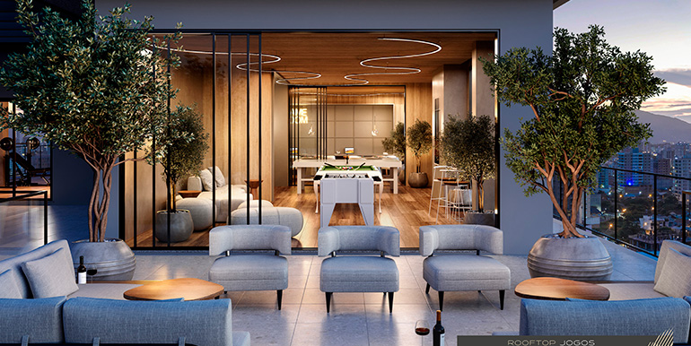 Representação 20 do Brava Living na Praia Brava, Itajaí