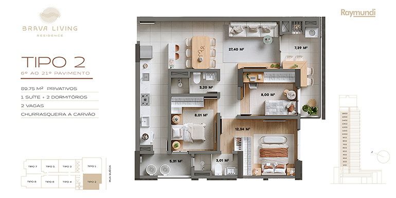 Panorama 28 do empreendimento