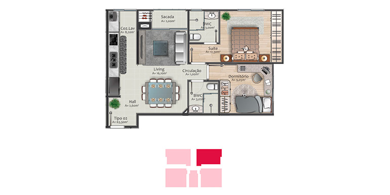 Ilustração 7 do empreendimento