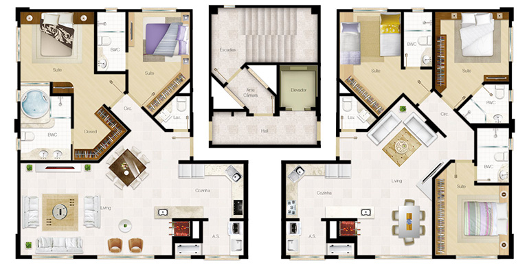 Vista 4 do empreendimento