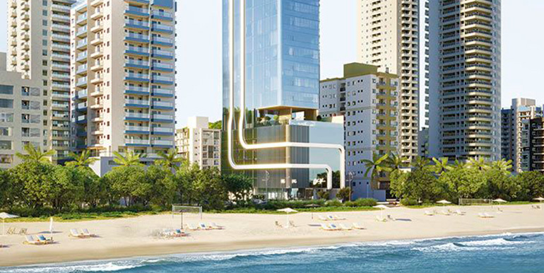 Vista 4 do Ed. Blue View Tower situado em BC