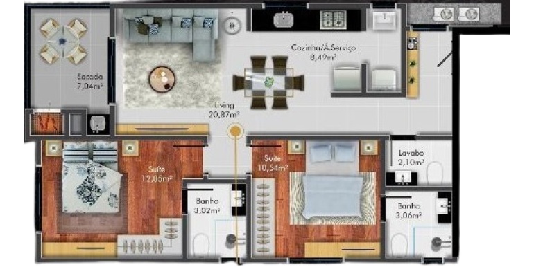 Visual 12 da propriedade