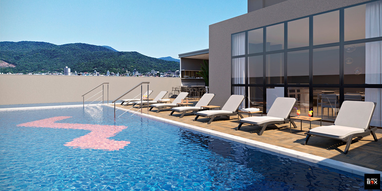 Vista 4 do Ed. Elyon Residence situado na Meia Praia, Itapema