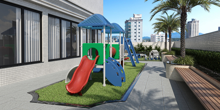 Gravura 11 do Edifício Kensington Palace - Balneário Perequê, Porto Belo