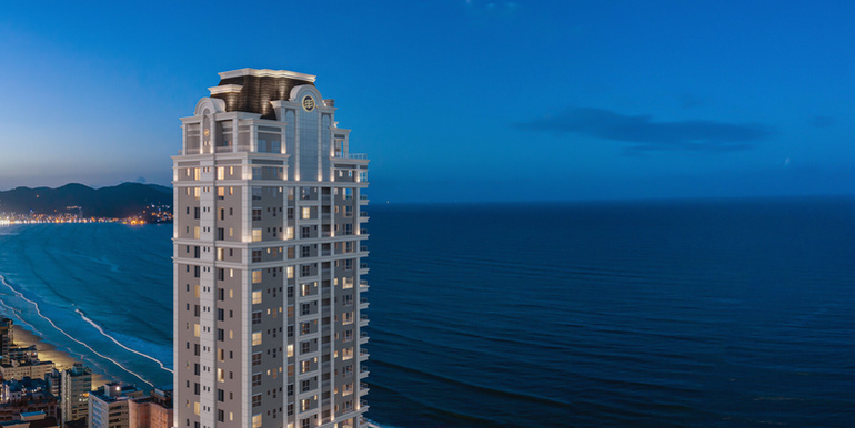 Retrato 3 do Edifício L’Atelier localizado na Meia Praia, Itapema