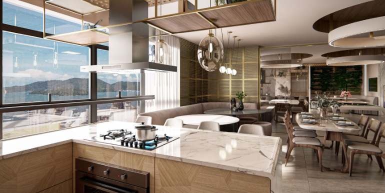 Silhueta 18 do Edifício Palazzo Lumini localizado em Balneário Perequê, Porto Belo