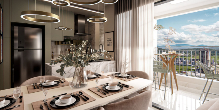 Visual 12 do Ed. Palazzo Lumini situado em Balneário Perequê, Porto Belo