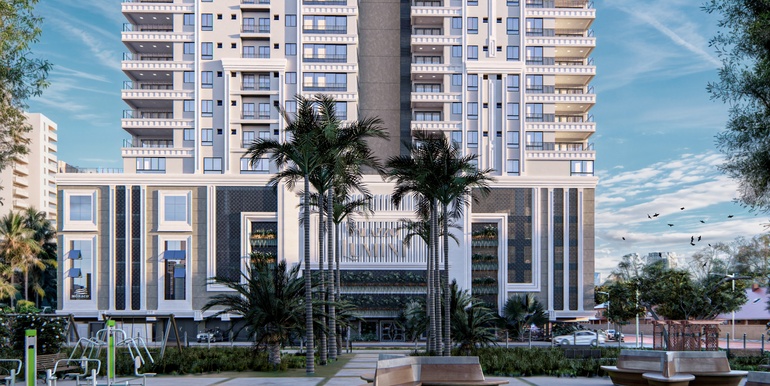 Vista 4 do Ed. Palazzo Lumini situado em Balneário Perequê, Porto Belo