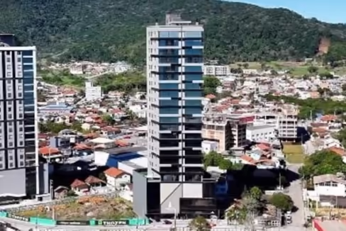 Fachada do Edifício Rotterdam Park - Balneário Perequê, Porto Belo