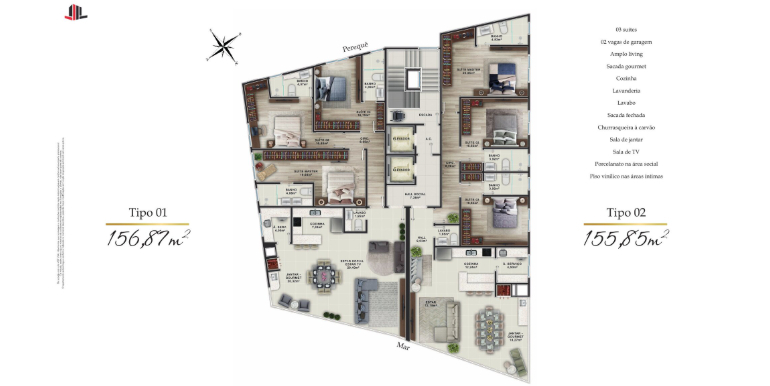 Projeção 15 da propriedade