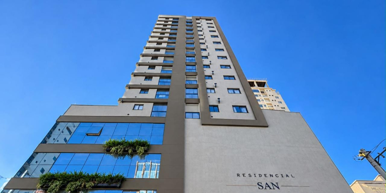 Fachada do Residencial San Miguel - Itapema