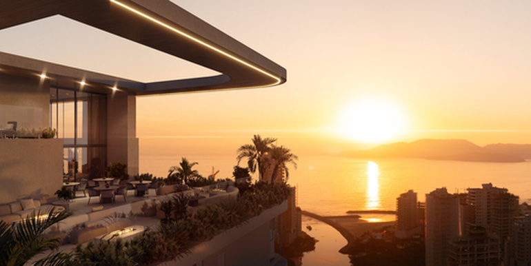 Vista 4 do Ed. Sea Home Design situado em Balneário Perequê, Porto Belo