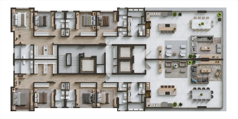 Silhueta 18 da propriedade