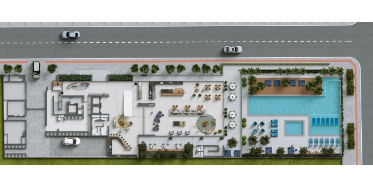 Painel 19 do empreendimento