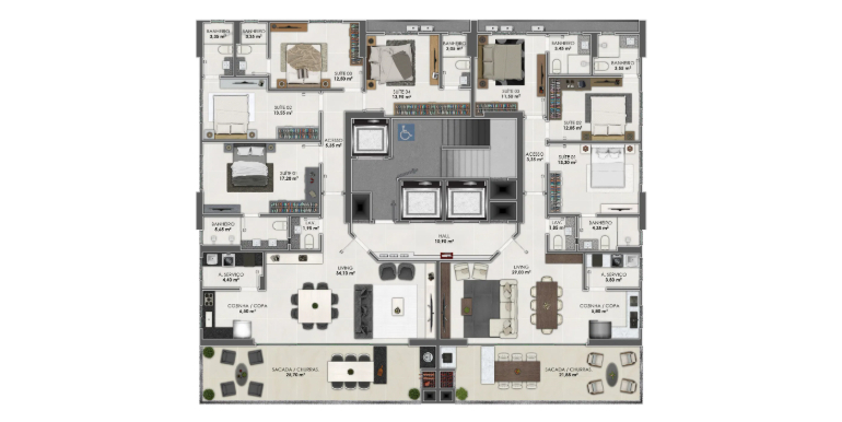 Silhueta 18 da propriedade