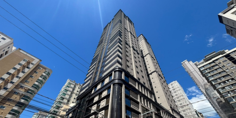Fachada do Wall Street Tower - Itapema
