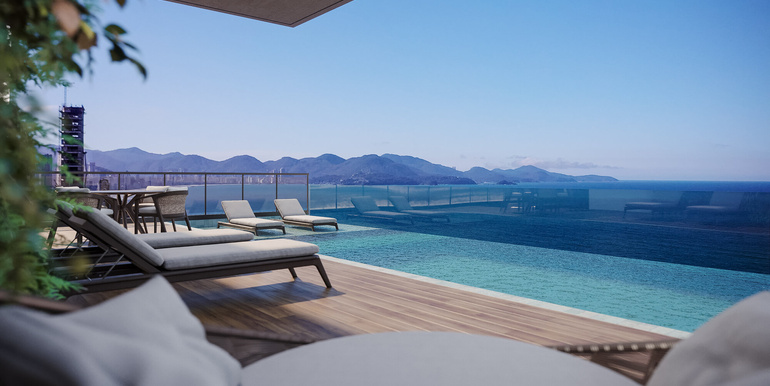 Panorama 8 do Ed. Zenith Residence situado em Balneário Perequê, Porto Belo