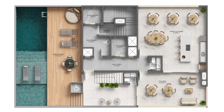 Silhueta 18 da propriedade