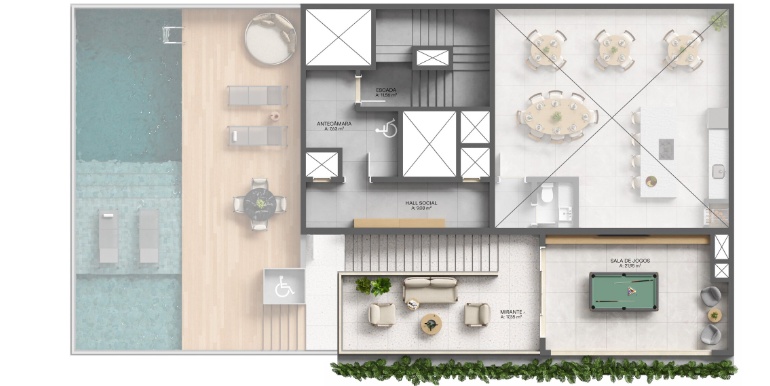 Painel 19 do empreendimento