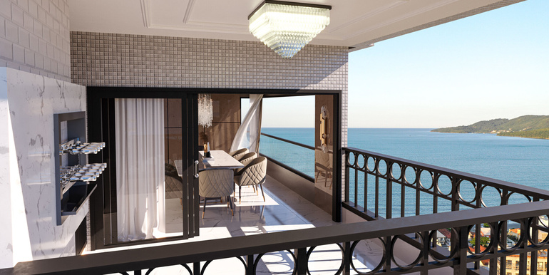 Vista 4 do Peninsula Residence situado em Balneário Perequê, Porto Belo
