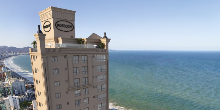 Vista 4 do Quisisana Residence situado na Meia Praia, Itapema