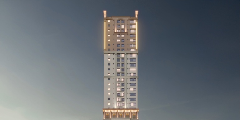 Paisagem 6 do Quisisana Residence localizado na Meia Praia, Itapema