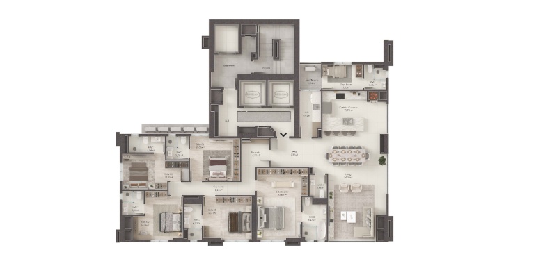 Painel 19 do empreendimento