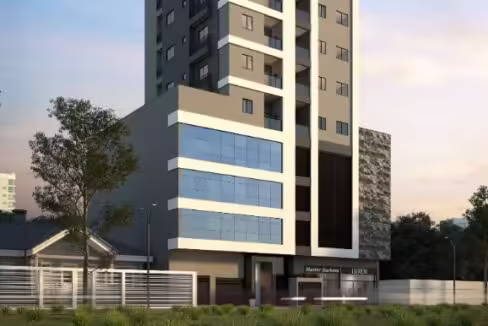 Fachada do Residencial San Miguel - Itapema