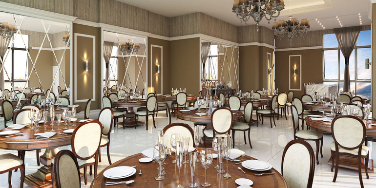 Cenário 9 do Wall Street Tower localizado na Meia Praia, Itapema